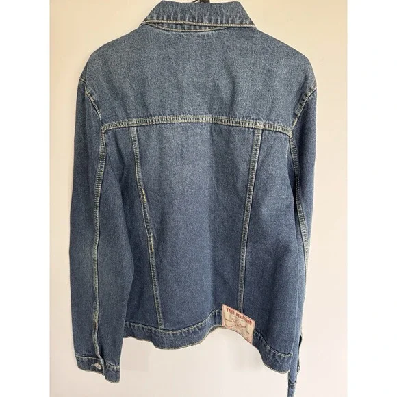 True Religion‎ Men's Jesse Denim Trucker Jacket Medium Wash Size Medium NEW $159